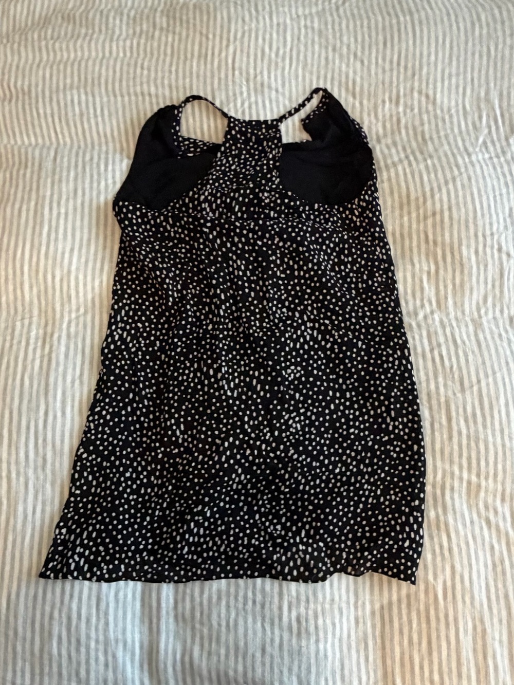 ALC Polka Dot Black & White Halter Dress - Picture 7 of 8